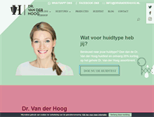 Tablet Screenshot of drvanderhoog.nl